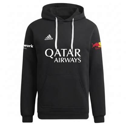 Adidas Padel Hoodie 2025 Personalisierbar – Schwarz