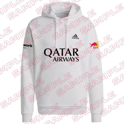 Adidas Padel Hoodie 2025 Personalisierbar – Weiß