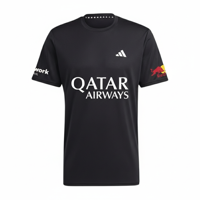 <h1>Adidas Padel T-Shirt 2025 Personalisierbar – Schwarz</h1>