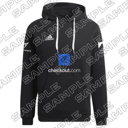 Adidas Padel Hoodie 2025 Personalisierbar – Schwarz