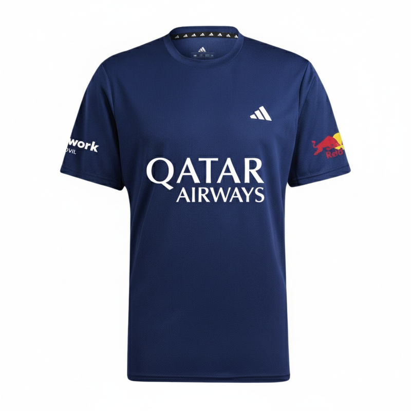 <h1>Adidas Padel T-Shirt 2025 Personalisierbar – Blau</h1>