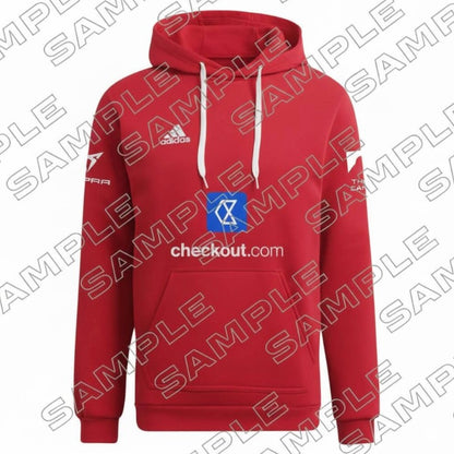 Adidas Padel Hoodie 2025 Personalisierbar – Rot