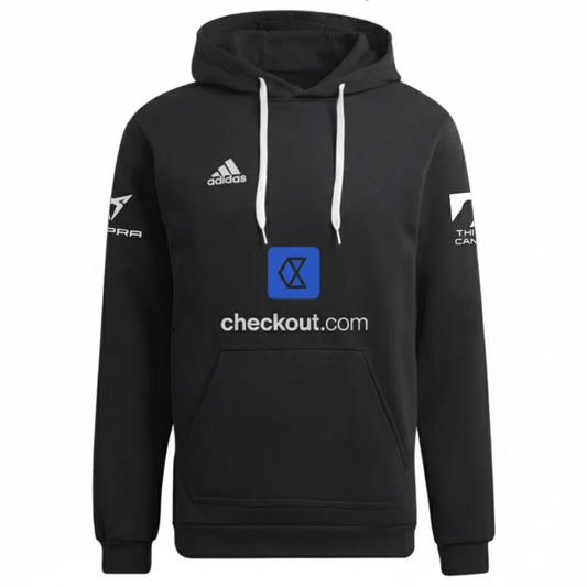 Adidas Padel Hoodie 2025 Personalisierbar – Schwarz