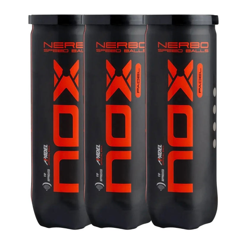 PadelFuego –TRIPACK MIT 3 DOSEN NOX NERBO CABONER3UN