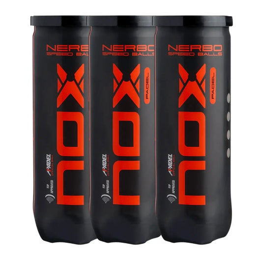 PadelFuego –TRIPACK MIT 3 DOSEN NOX NERBO CABONER3UN